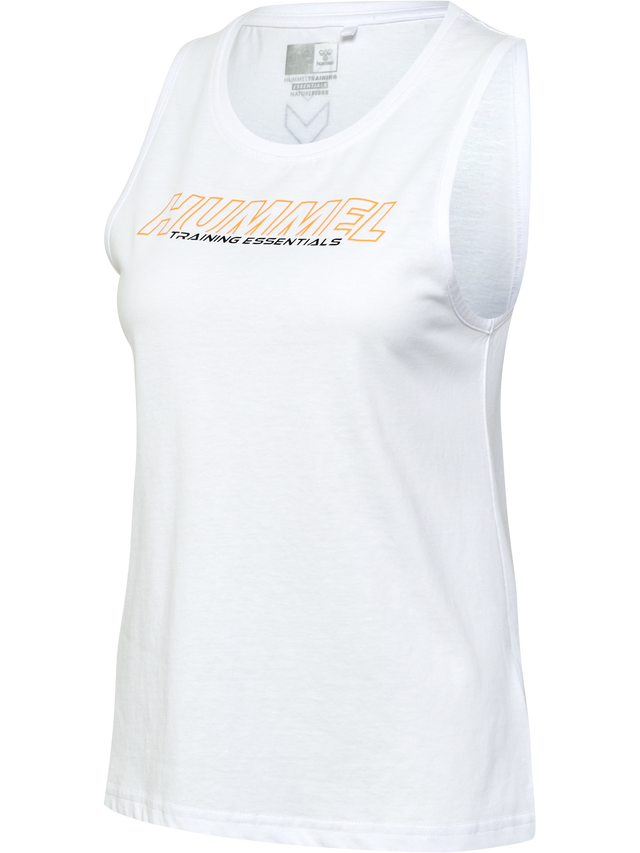 hummel Women's Training Essentials Confident Cotton Tank Top-1