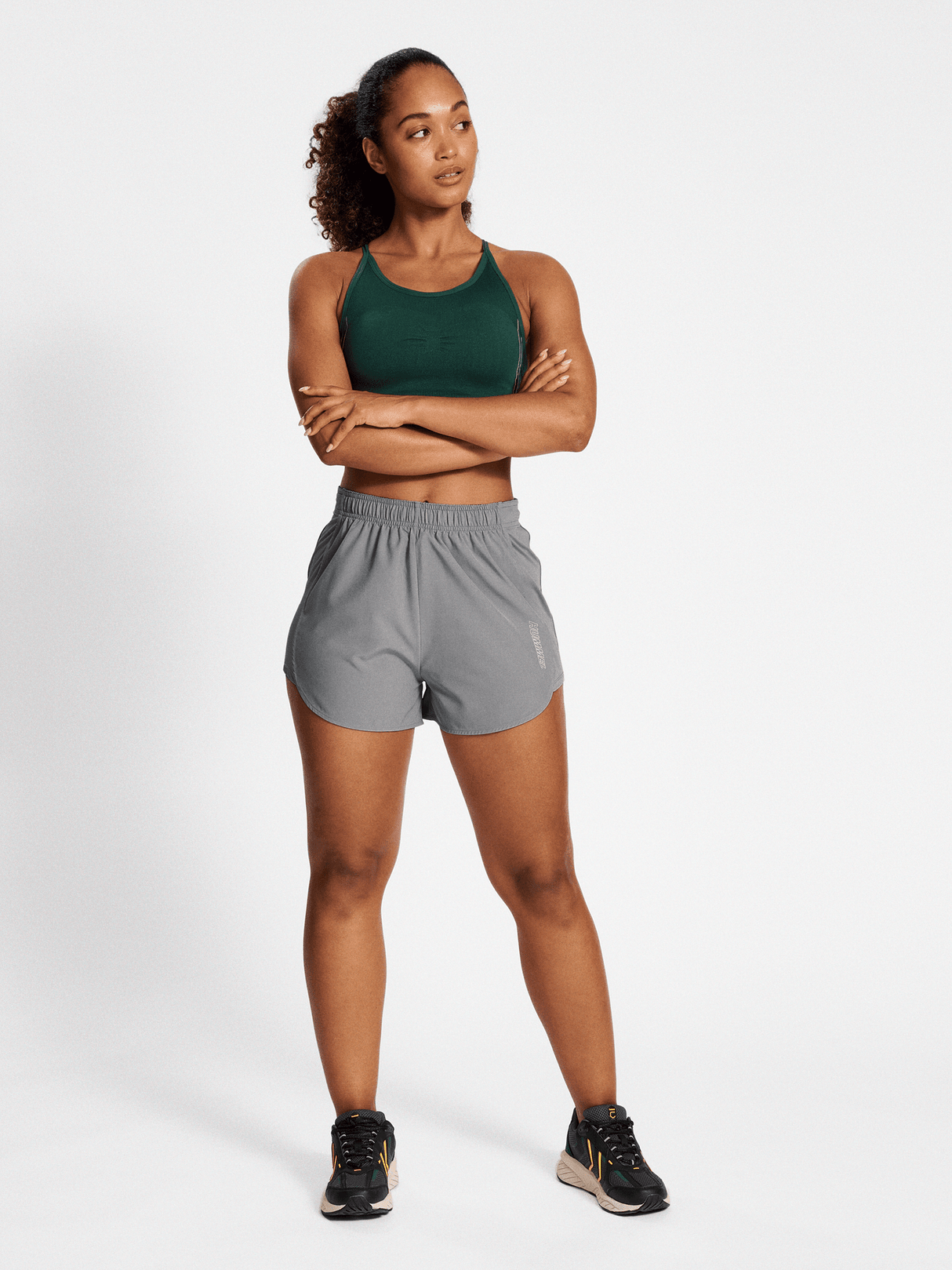 hummel Women's Training Essentials Vital Woven Shorts-4