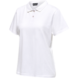 hummel Women's Red Classic Polo-1