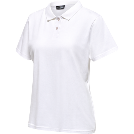 hummel Women's Red Classic Polo-1