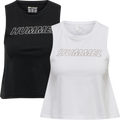 hummel Women's Training Essentials Cali Crop Tank Top 2-Pack-1