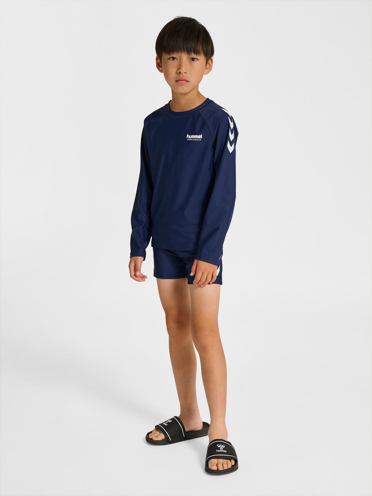 hummel Youth Swim Long Sleeve T-Shirt-7