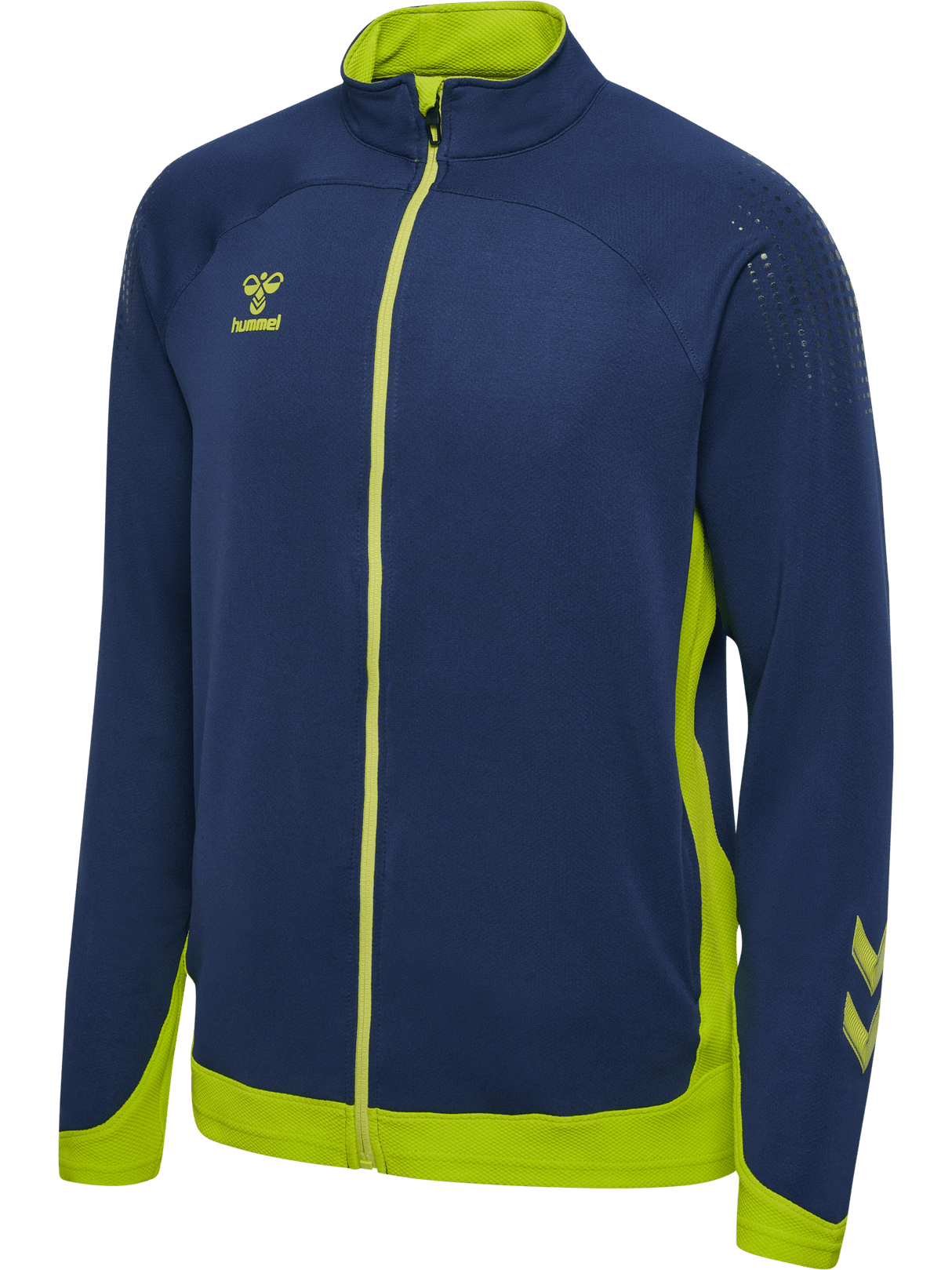 hummel Men's Lead Poly Zip Jacket-1