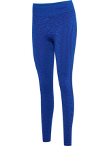 hummel Women's Mindful Training Leo Seamless Mid Waist Tights-1