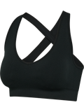 hummel Women's HIIT Seamless V Shape Padded Bra-1