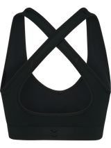 hummel Women's HIIT Seamless V Shape Padded Bra-2