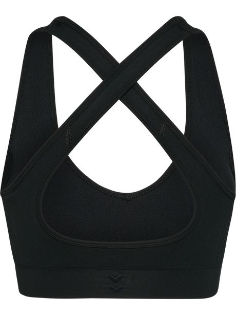 hummel Women's HIIT Seamless V Shape Padded Bra-2