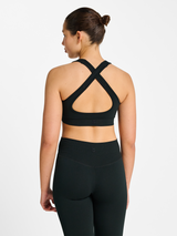 hummel Women's HIIT Seamless V Shape Padded Bra-4