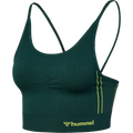 hummel Women's Mindful Training Zone Seamless Sports Bra-1