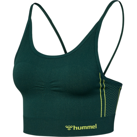hummel Women's Mindful Training Zone Seamless Sports Bra-1