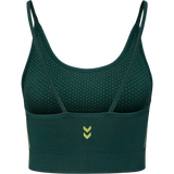 hummel Women's Mindful Training Zone Seamless Sports Bra-2