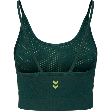 hummel Women's Mindful Training Zone Seamless Sports Bra-2
