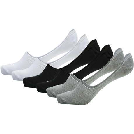 hummel Unisex Chevron 6-Pack No Show Socks-1