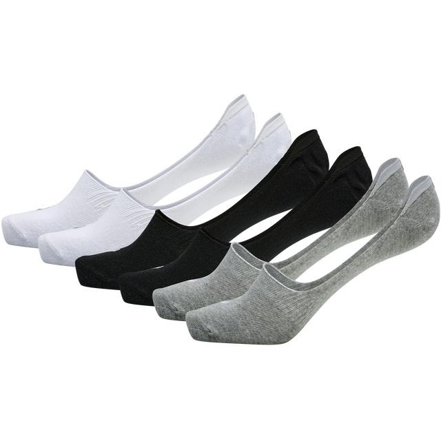 hummel Unisex Chevron 6-Pack No Show Socks-1