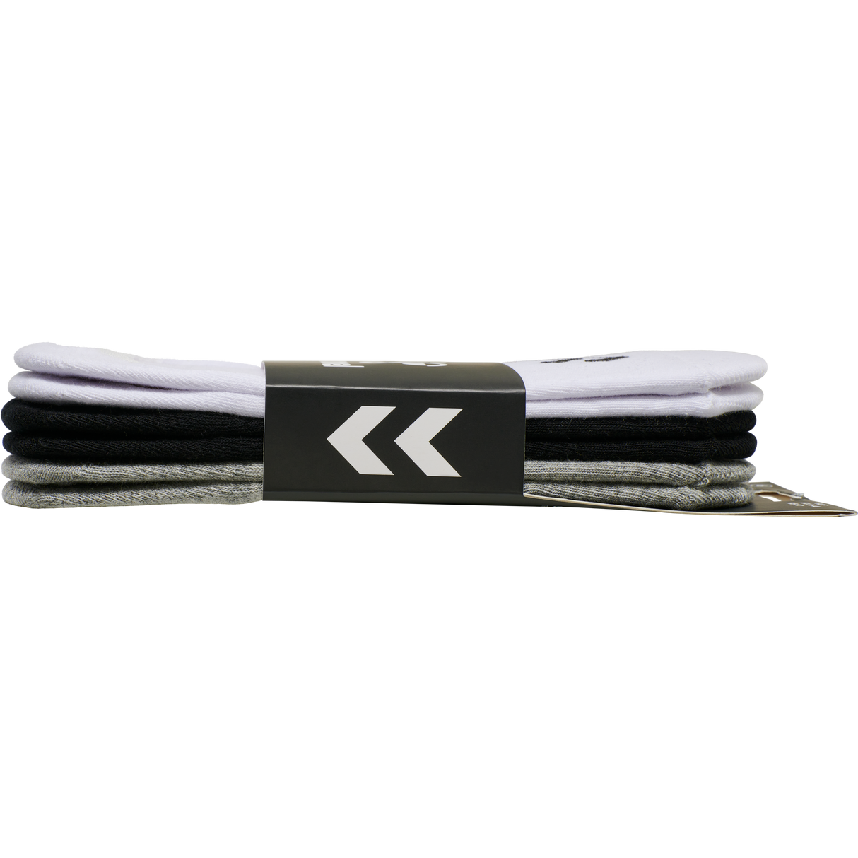 hummel Unisex Chevron 6-Pack No Show Socks-2