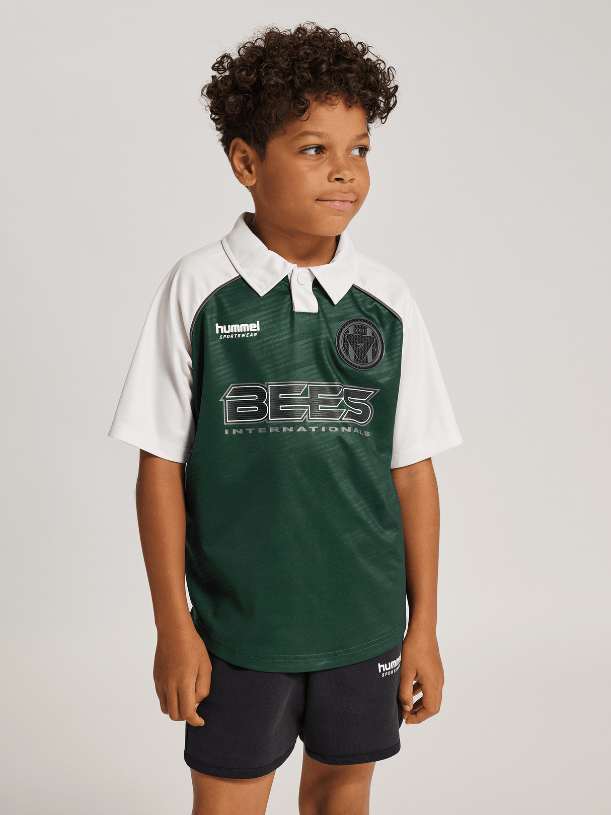 hummel Youth Loose Tiger Soccer Short Sleeve Jersey-5