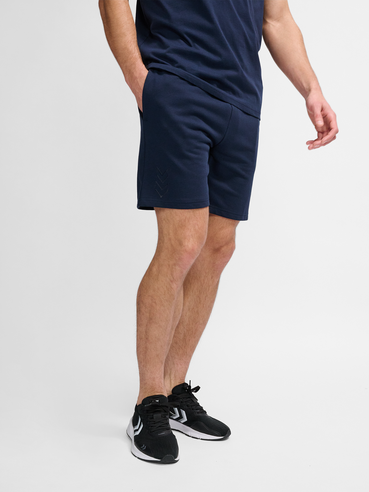 hummel Men's Active Cotton Shorts-5
