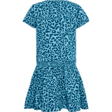 hummel Youth Flowy AOP Dress Short Sleeve-2