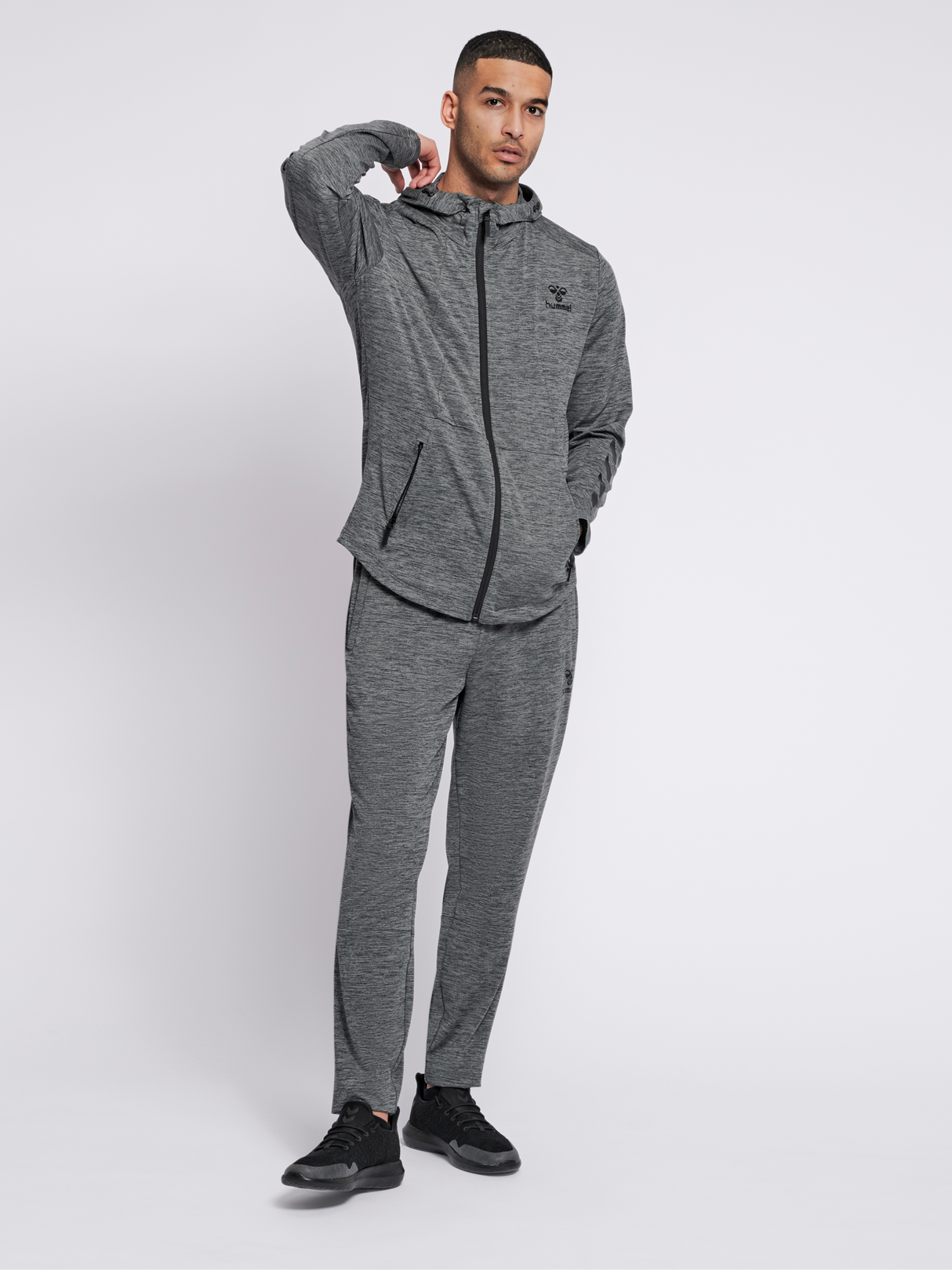 hummel Men's Aston Zip Hoodie-5