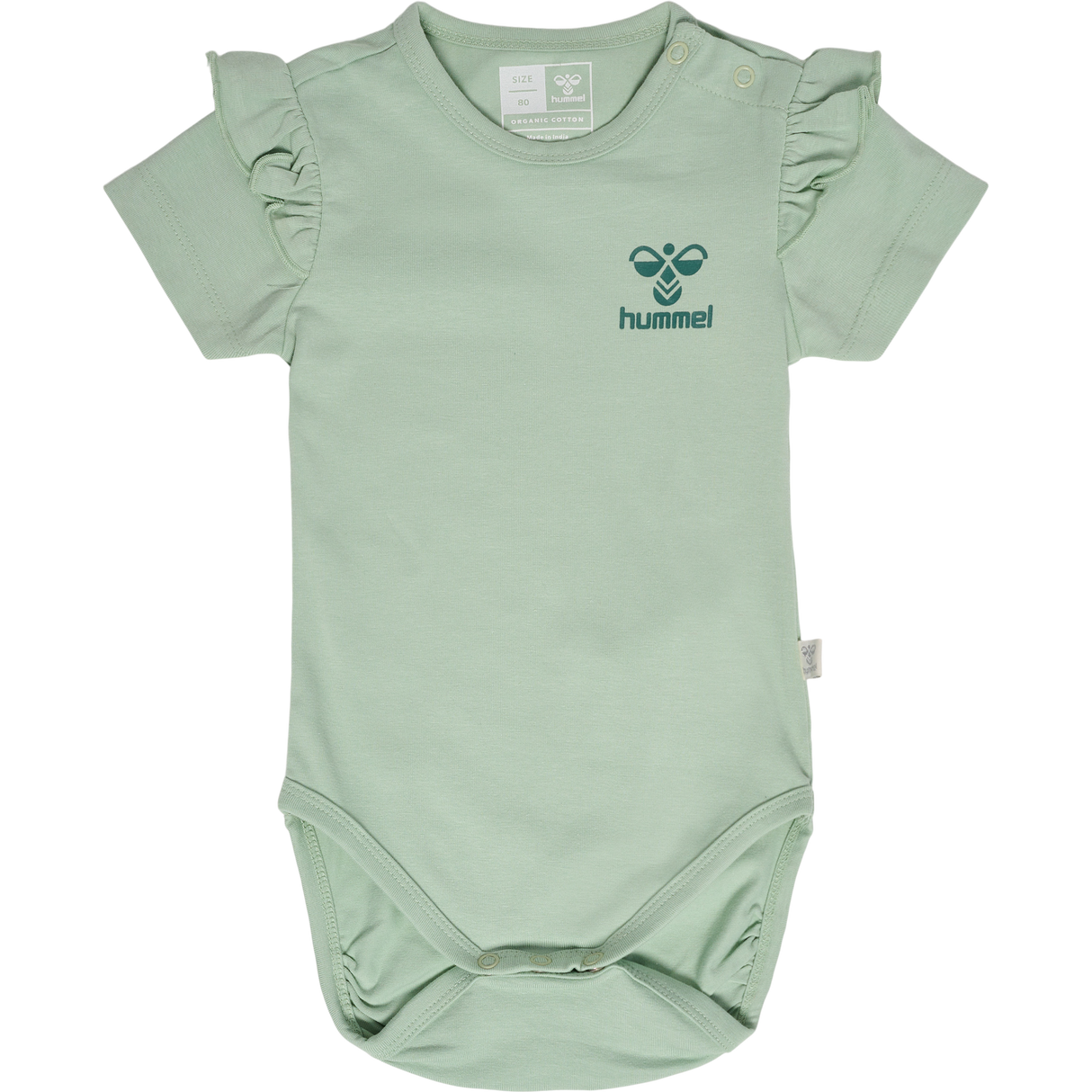 hummel Infant & Toddler Talya Ruffle Bodysuit Short Sleeve-1