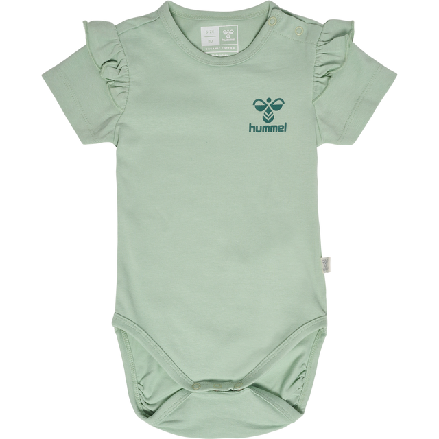 hummel Infant & Toddler Talya Ruffle Bodysuit Short Sleeve-1