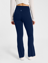 hummel Women's Yoga High Waist Flare Tights-5