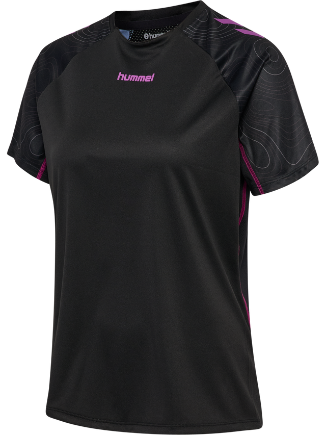 hummel Women's Blaze 2.0 Training Short Sleeve Jersey-1