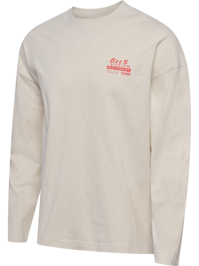 hummel Unisex Loose Long Sleeve T-Shirt Bees Stadium-1
