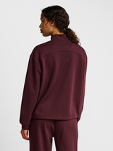 hummel Women's Yoga Soft Half Zip Jacket-5