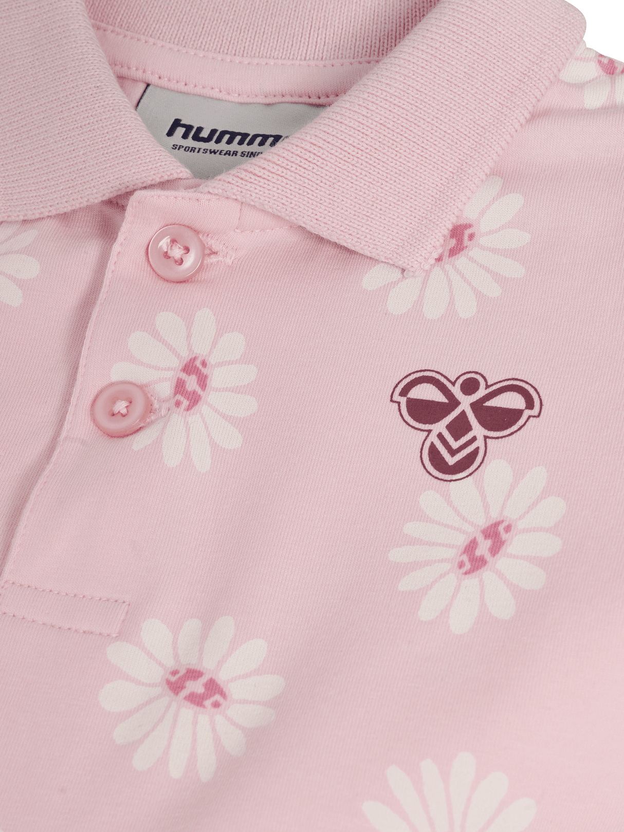 hummel Youth Mini Regular Flower Polo Dress Short Sleeve-3