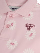 hummel Youth Mini Regular Flower Polo Dress Short Sleeve-3