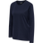 hummel Women's Red Basic Long Sleeve T-Shirt-1