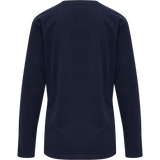 hummel Women's Red Basic Long Sleeve T-Shirt-2