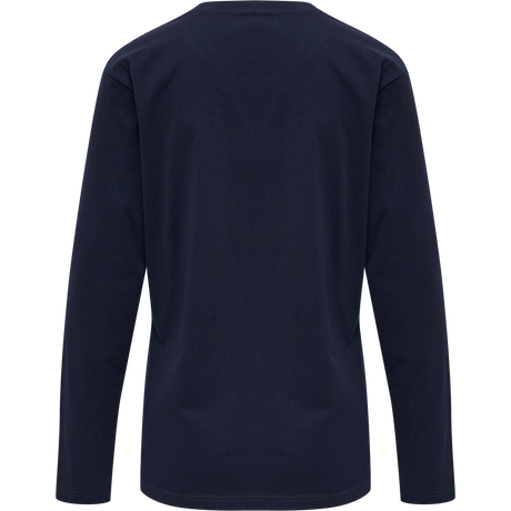 hummel Women's Red Basic Long Sleeve T-Shirt-2