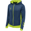 hummel Men's Lead Zip Poly Hoodie-1