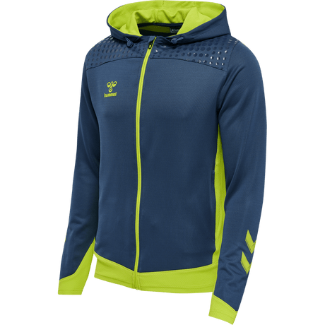 hummel Men's Lead Zip Poly Hoodie-1