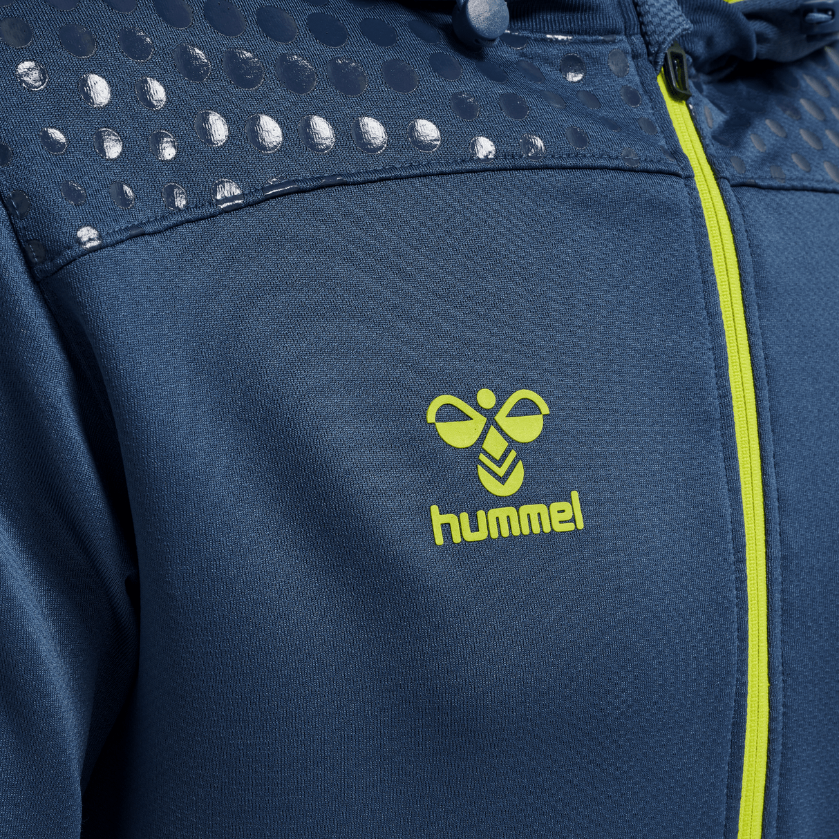 hummel Men's Lead Zip Poly Hoodie-3