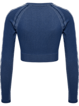 hummel Women's Mindful Training Blaze Seamless Long Sleeve T-Shirt-2