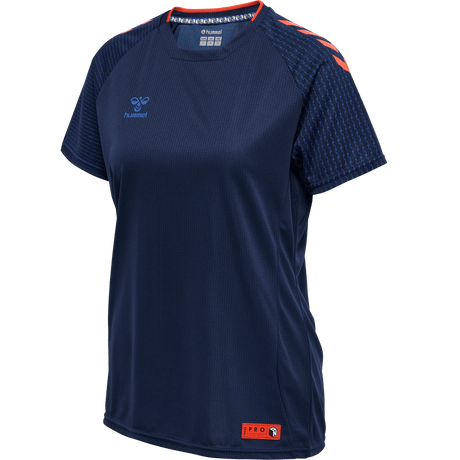 hummel Women's Pro Grid Training Short Sleeve Jersey-1