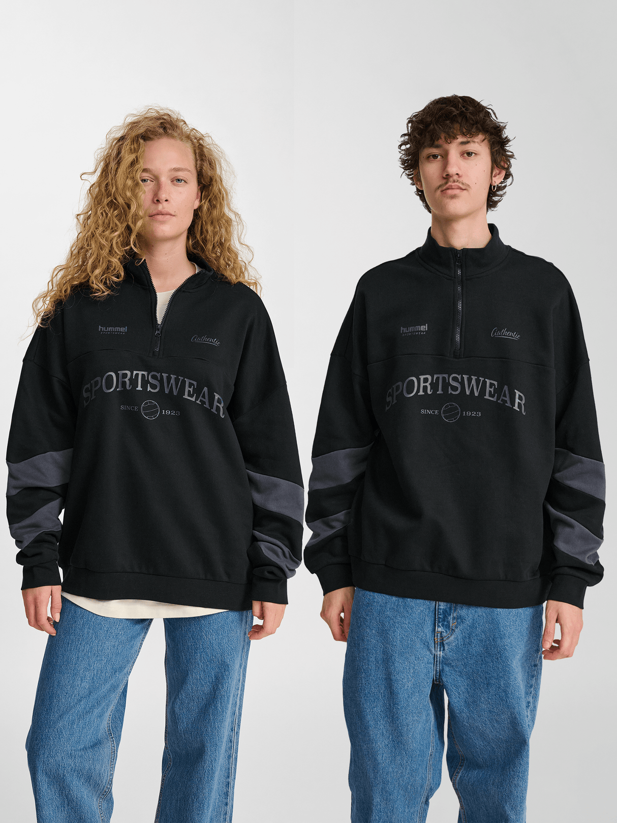 hummel Unisex Oversized Half Zip Sw-5