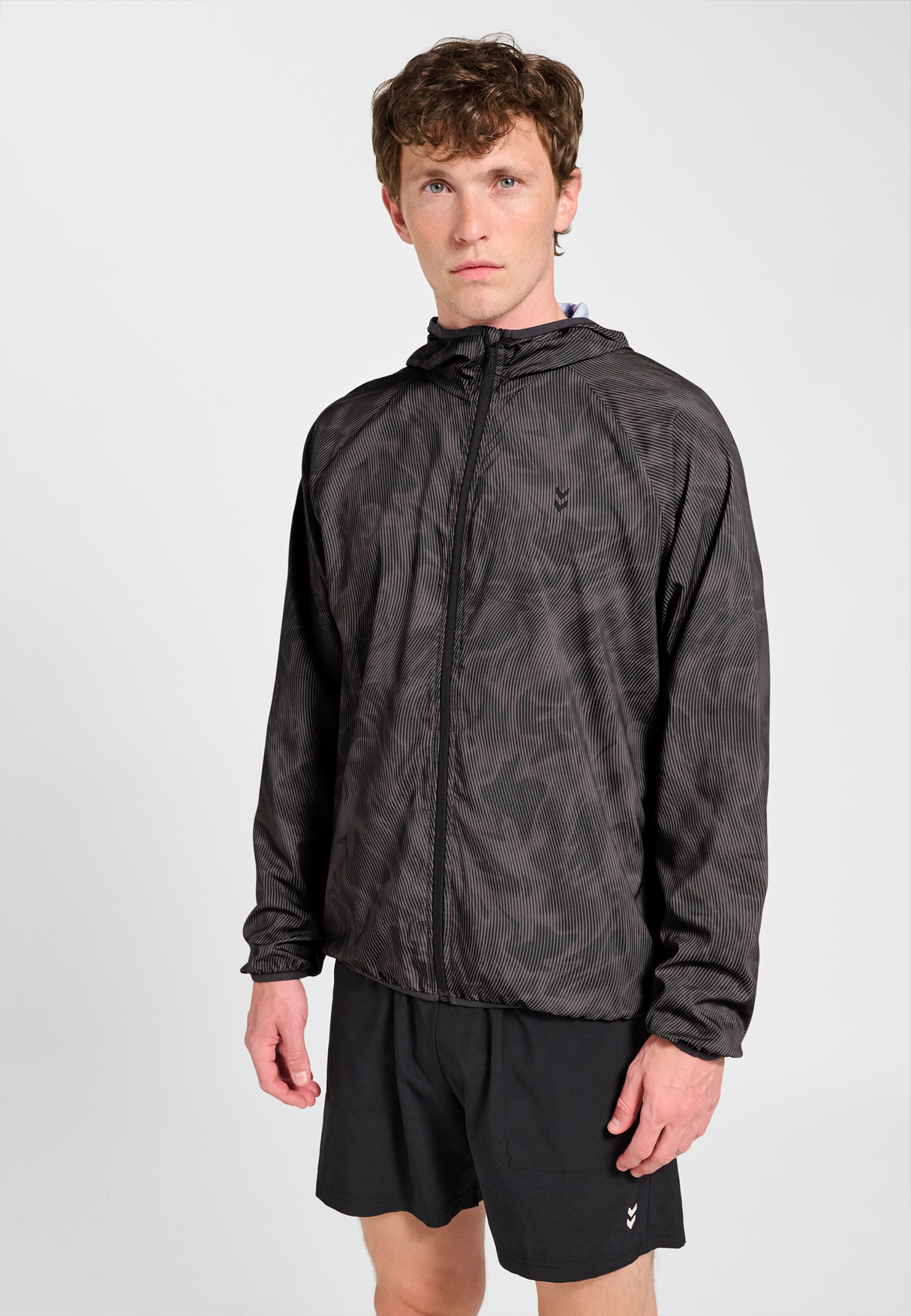hummel Unisex Pulse AOP Windbreaker Jacket-6