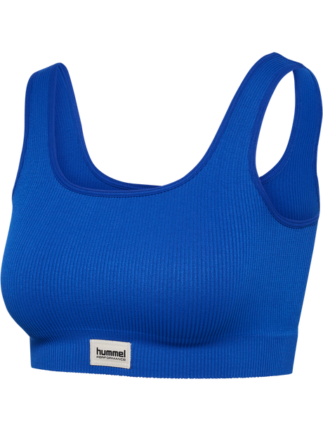hummel Women's Pulse Seamless Rib Bra-1