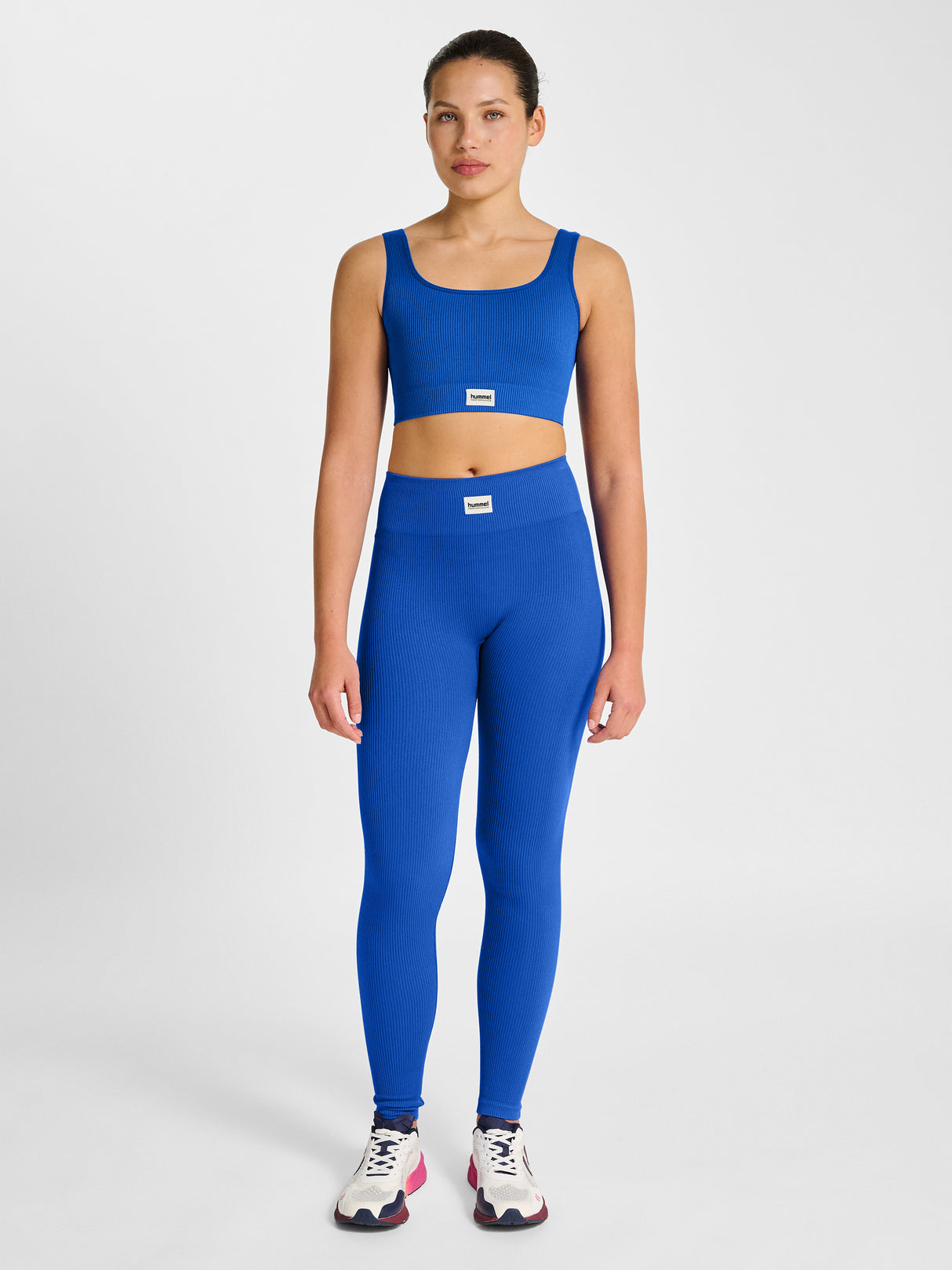 hummel Women's Pulse Seamless Rib Bra-6