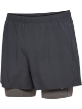 hummel Men's HIIT Intensity 2 In 1 Shorts-1