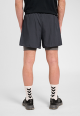 hummel Men's HIIT Intensity 2 In 1 Shorts-5