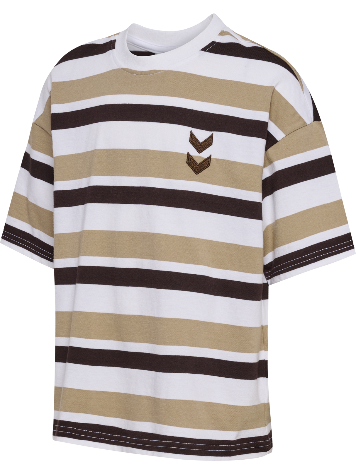 hummel Youth Silly Short Sleeve Boxy T-Shirt Stripe-1