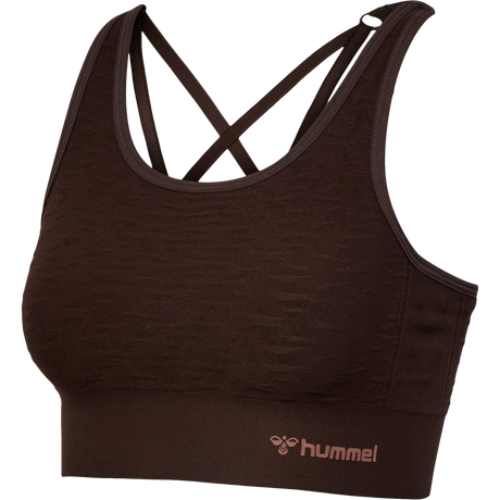 hummel Women's Mindful Training Focus Seamless Sports Top-1