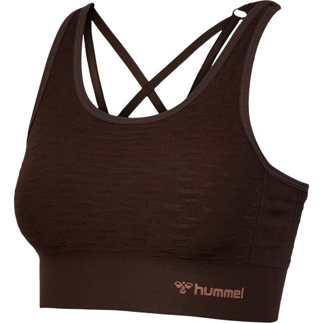 hummel Women's Mindful Training Focus Seamless Sports Top-1