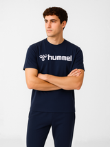 hummel Men's Mover Cotton Short Sleeve T-Shirt-5