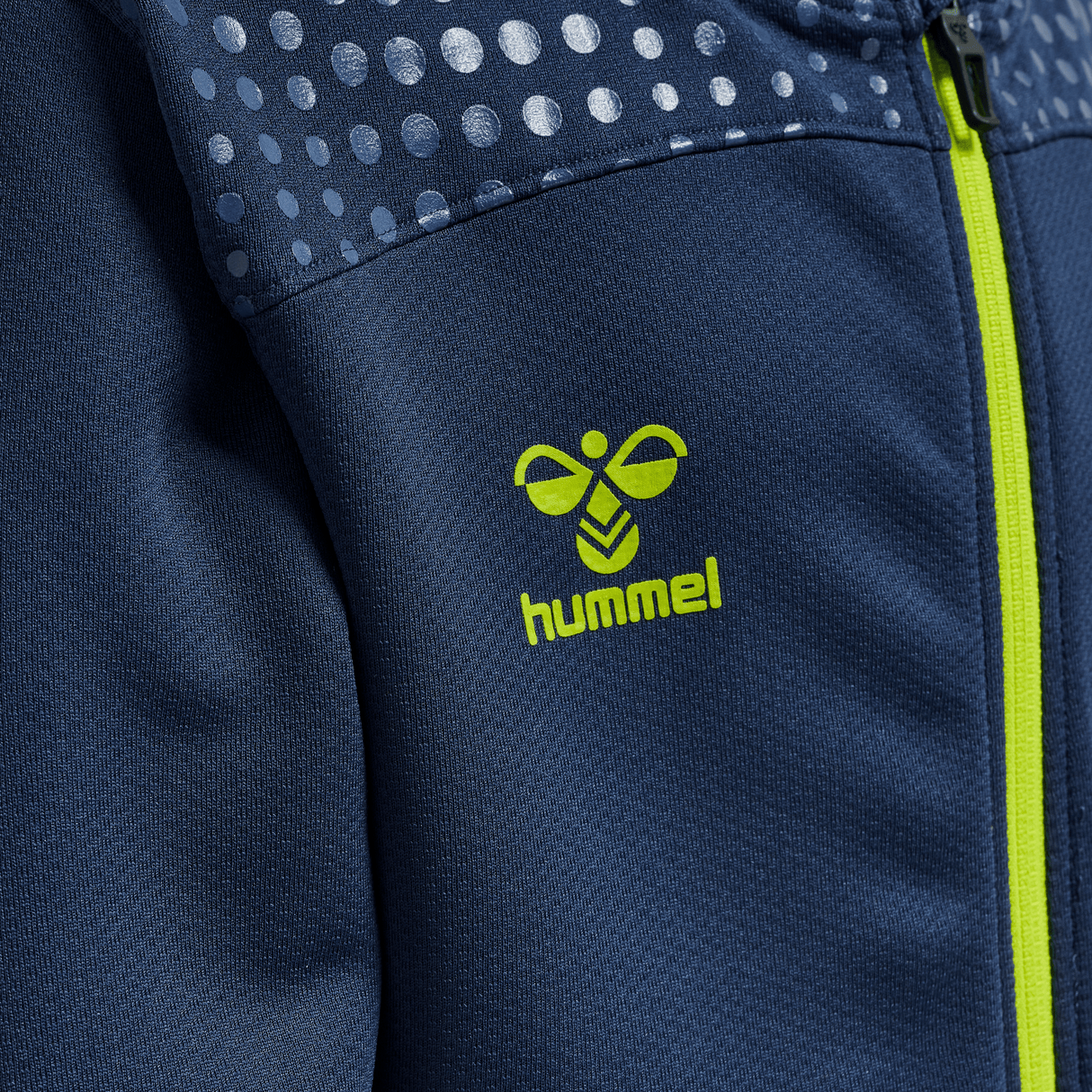 hummel Youth Lead Zip Poly Hoodie-3